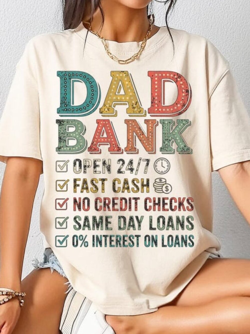 Dad Bank Shirt, Dad Jokes Tshirt, Fathers Day Gift